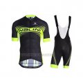 2021 Cycling Jersey Nalini Black Yellow Short Sleeve and Bib Short (5)